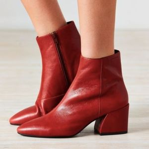 Vagabond Shoemakers Red Olivia Leather Boot